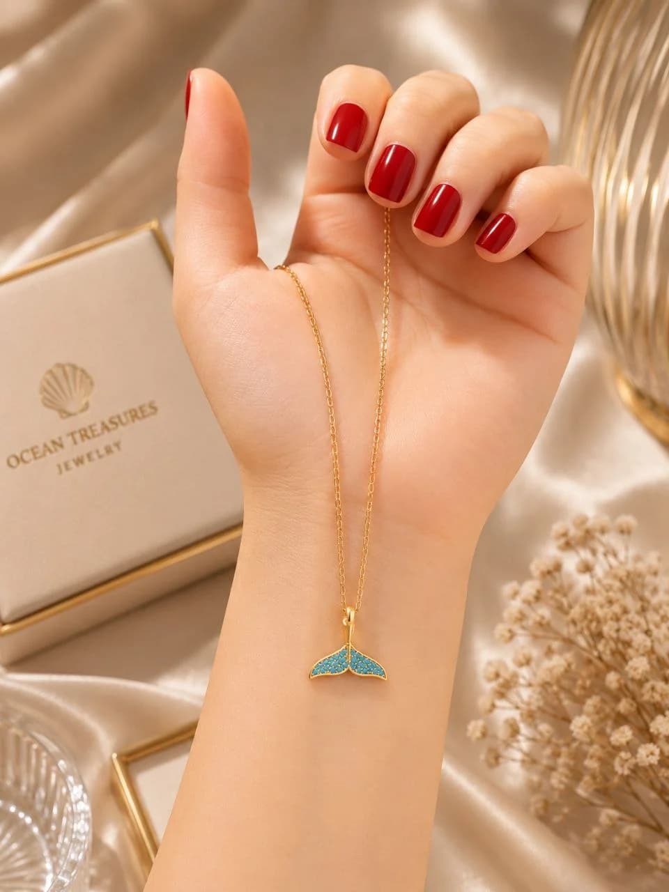 Collier Sirène 🧜♀️✨ | قلادة الحورية